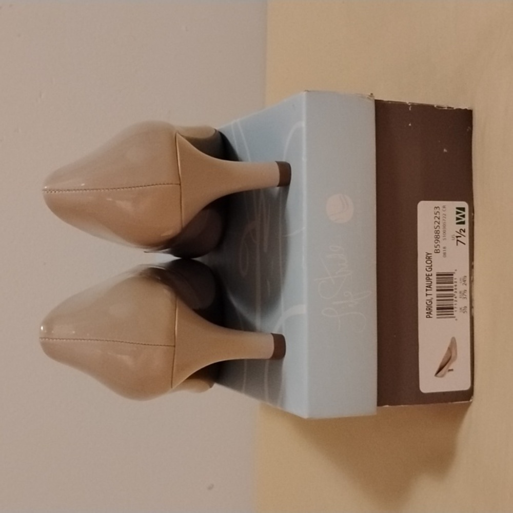 Life Stride Parigi Pumps Taupe Size 7 1/2 Wide NIB - Picture 4 of 5